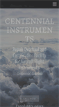 Mobile Screenshot of centennialinstruments.com